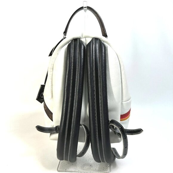 LOUIS VUITTON M55797 Monogram Palm Springs PM Backpack Leather White - Picture 11 of 14